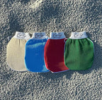 Deep Exfoliating Gloves for Shower Naturally Exfoliate Away Dead Skin, - Image 2