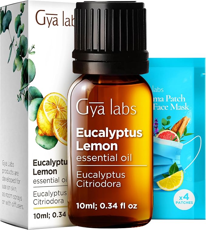 100% Pure Eucalyptus Lemon Essential Oil by GyaLabs