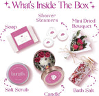 Mothers Day Spa Gift Set for Women – Rose & Jasmine Candle Gift Set - Image 2