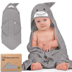 KeaBabies Hooded Baby Towel for Newborn by KeaBabies