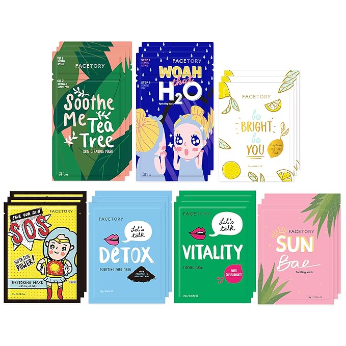 FACETORY K Beauty Face Mask Skin Care by FaceTory