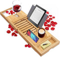 SereneLife Luxury Bamboo Bathtub Caddy Tray by SereneLife