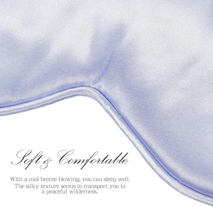 100 Pieces Silk Sleep Mask Eye Coverings - Image 4