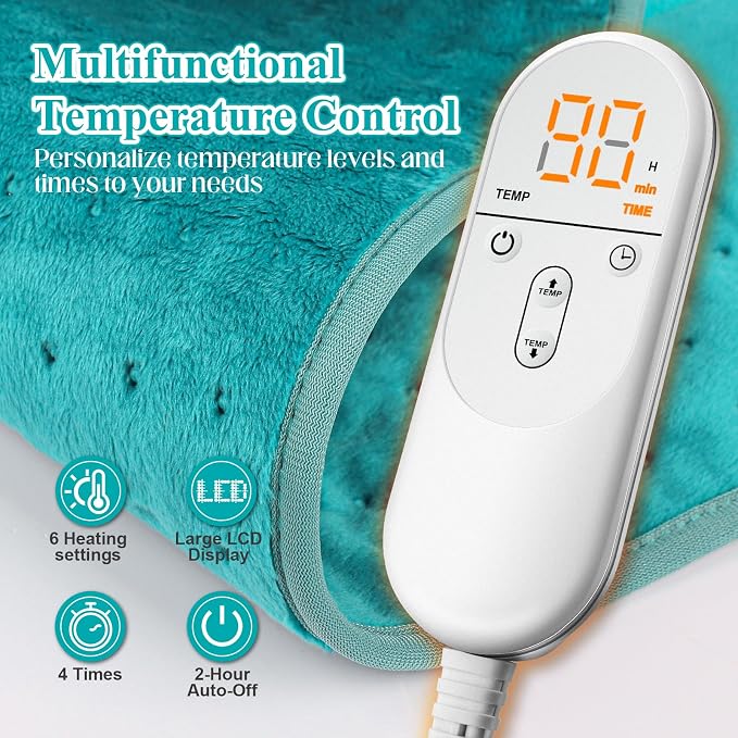 Heating Pad for Back, Heating Pad for Period Cramps/Waist/Stomach - Image 3