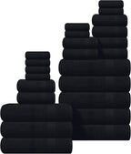 GLAMBURG Ultra Soft 24-Piece Towel Set by GLAMBURG
