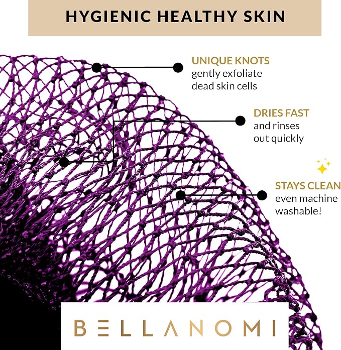 Bellanomi African Exfoliating Net Sponge, Ethically sourced from Nigeria - Image 6