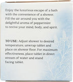 Aura Cacia Peppermint Shower Tablets - Image 2