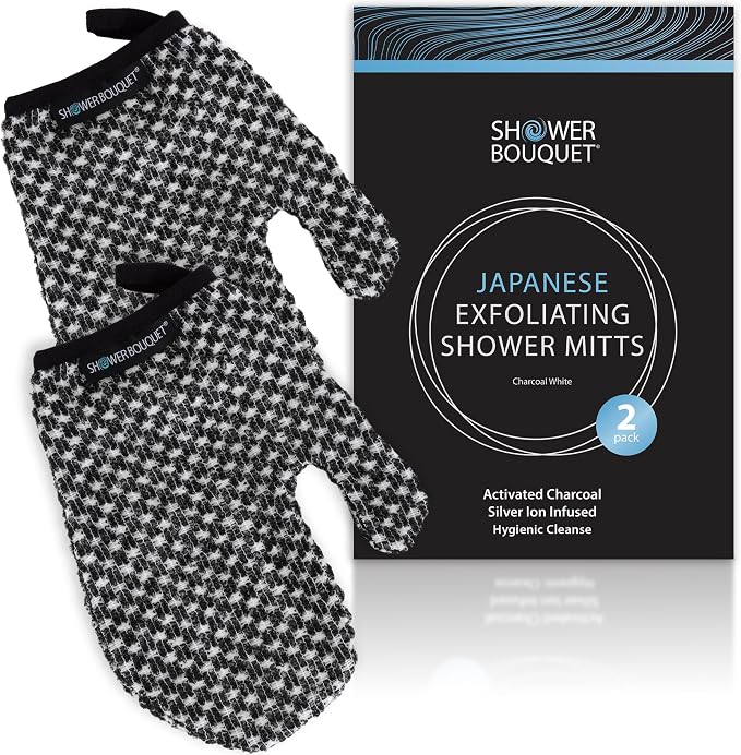 Japanese Exfoliating Mitt 2-Pack - Image 8