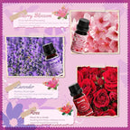 SALKING Floral Essential Oils Set, Premium Pure and Natural Essential Oils - Image 3