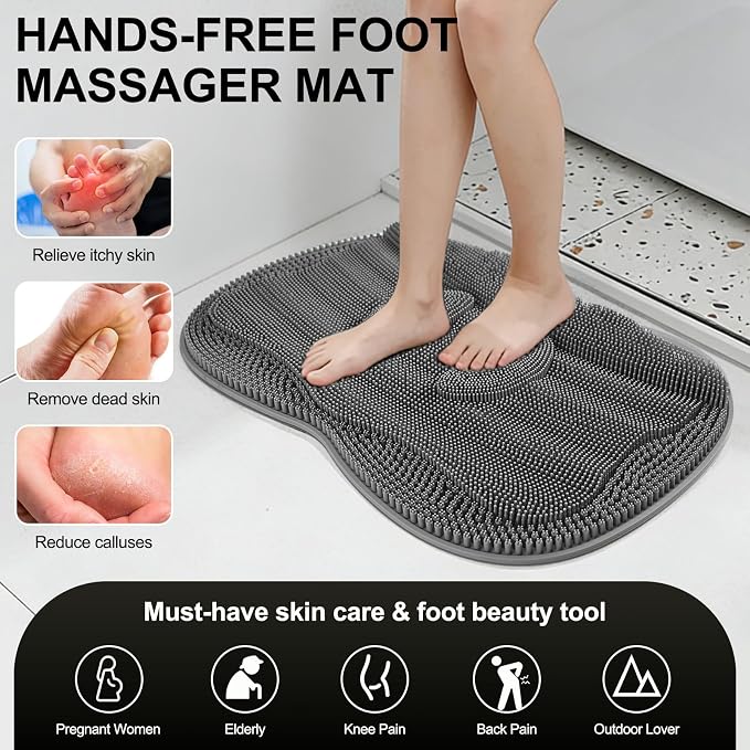 Bath Shower Foot Scrubber Mat - Image 4