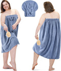 Xtinmee 2 Sets Plus Size Womens Wrap Towel by Xtinmee