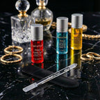 Double-Sided Czech Crystal Glass Cuticle Pusher | Premium Etched Manicure Stick - Image 3