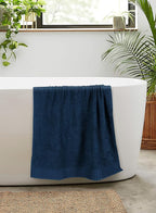 GLAMBURG 100% Cotton 2 Pack Oversized Bath Towel Set 28x55 Inches, Ultra Soft - Image 5