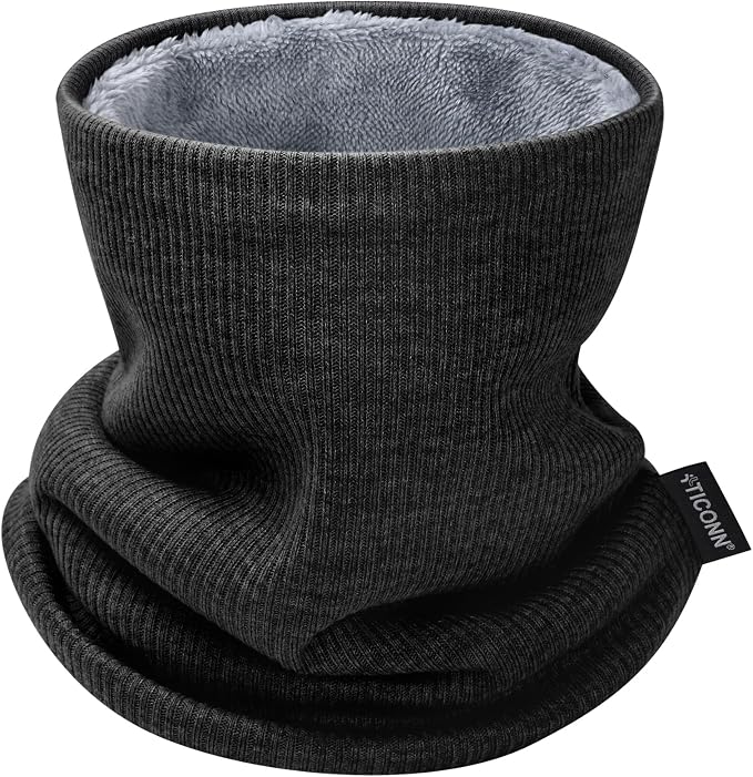 TICONN Neck Gaiter Face Cover Scarf, Neck Warmer Breathable Sun & Wind-proof by TICONN