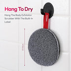 Caveem Exfoliating Body Scrubber, Extra Rough Shower Exfoliator Sponge - Image 7