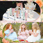Tea Party Hand Cream Gift Set Wonderland Floral Tea Party Favor Flower - Image 5