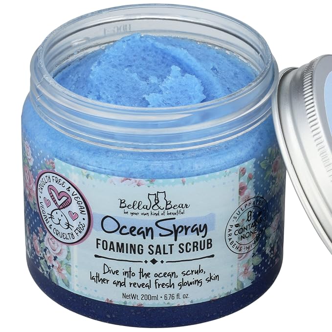Bella & Bear Ocean Spray Scrub, No Sulphates, No Harmful Chemicals, Cruelty-Free - Image 5