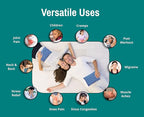 Microwavable Corn Filled Heating Pad and Cold Pack/Washable 100% Cotton Cover - Image 3
