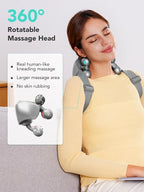 SKG Neck Massager for Pain Relief Deep Tissue Shiatsu Neck and Shoulder - Image 3