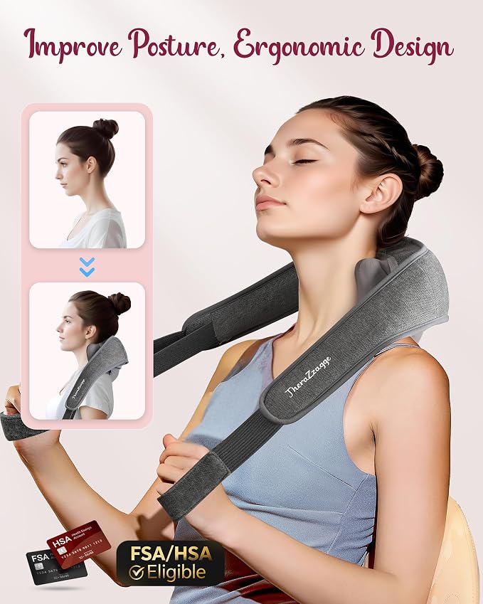 Cordless Neck Massager with Heat - Image 4