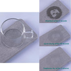 NiuYichee 2 Pcs Water Absorbing Stone Trays, Kitchen/Bathroom Sink Soap Dish - Image 9