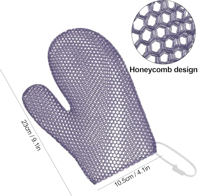 Exfoliating Glove Bath Mitt -Exfoliating Gloves - Image 2