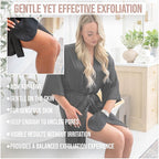 Dermaglow Deep Exfoliating Gloves- Black - Image 2