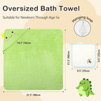 OFUSUY 6 PCS Baby Bath Towels, Baby Bath Towels - Image 6