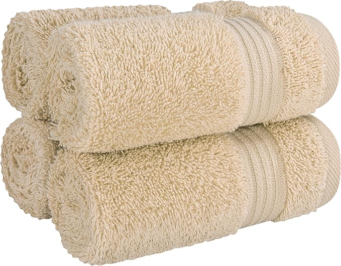 Cotton Paradise 100% Cotton Turkish Washcloth Set - Image 5