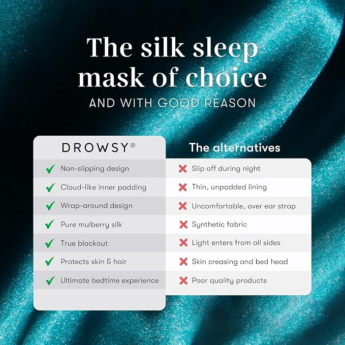 DROWSY Silk Sleep Mask - Image 4
