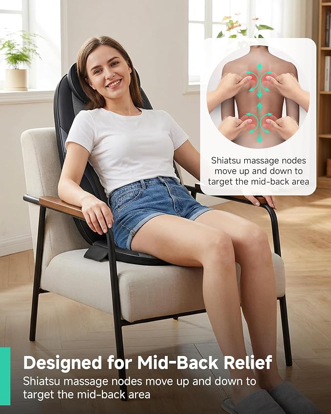 Snailax Shiatsu Back Massager - Image 3
