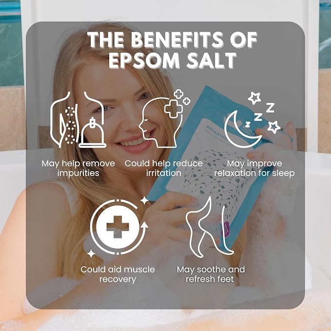 Eco Bath London Relaxing Lavender Epsom Salt Bath Soak - Image 4