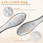 Foot Callus Remover for Feet, Metal Foot File Scraper, Stainless Steel Dual - Image 2