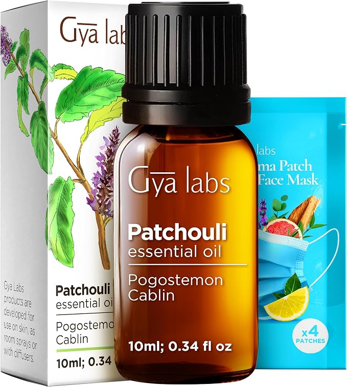 100% Pure Patchouli Essential Oil by GyaLabs