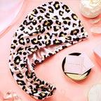 GRACE & COMPANY Luxe Micro-Cotton Hair Towel Wrap - Image 3