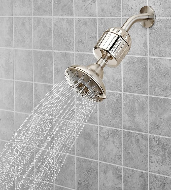 Sprite Showers HO2-BN High Output 2 Universal Shower Filter Housing, Brushed - Image 4
