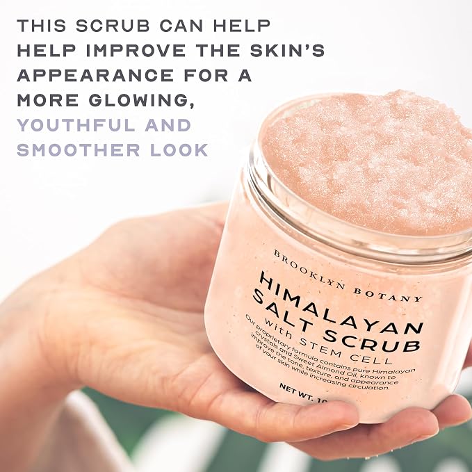 Brooklyn Botany Himalayan Salt & Stem Cell Body Scrub - Image 6