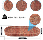 WORHE Italy Natural Travertine Stone Tray - Image 3