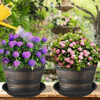 3 Pack of 18 19 inch Plant Saucer, 2.4" Depth Large Plant Tray, Heavy Sturdy - Image 4