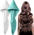 YFONG 2 Pack Microfiber Hair Towel Wrap by YFONG