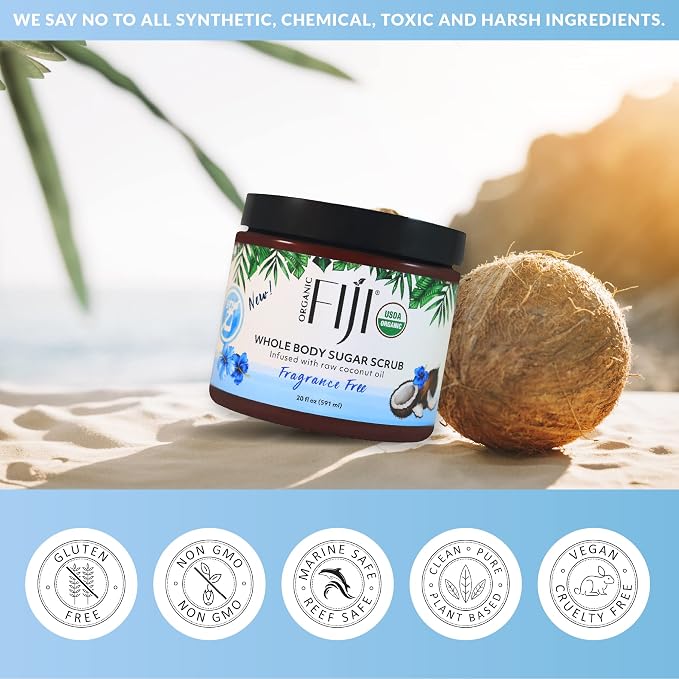 Organic Fiji Whole Body Scrub - Image 7