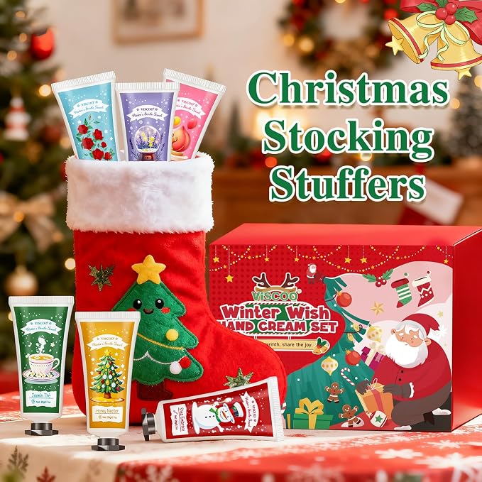 VISCOO 60 Sets Christmas Hand Cream Gift Set - Image 5