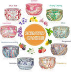 9 Pack 22.5oz in Total Scented Candles Gifts - Image 2