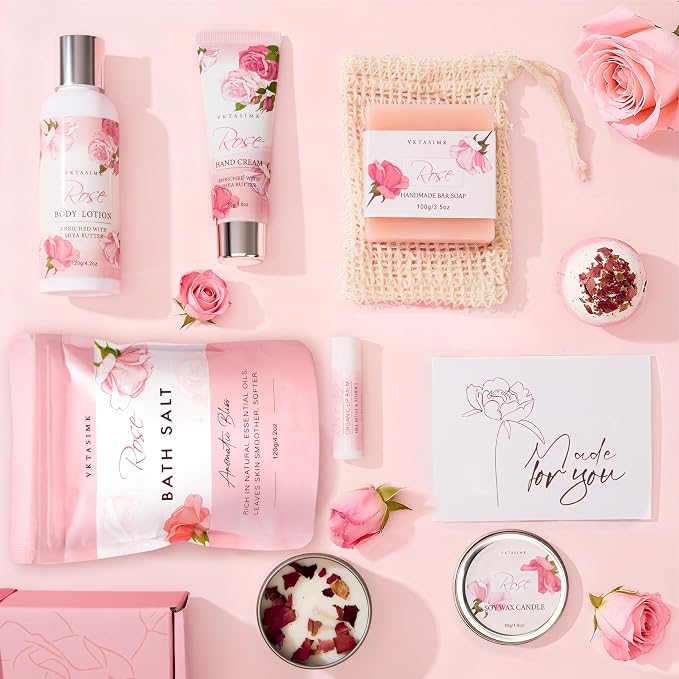 Gifts for Women, Birthday Gifts for Women, Bath and Body Gift Basket Mothers - Image 2