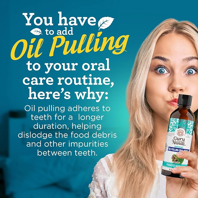 GuruNanda CocoMint Oil Pulling Mouthwash - Image 3