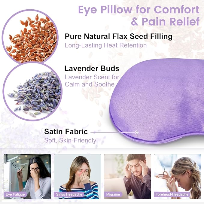 SuzziPad Yoga Eye Pillows for Relaxation - Image 2