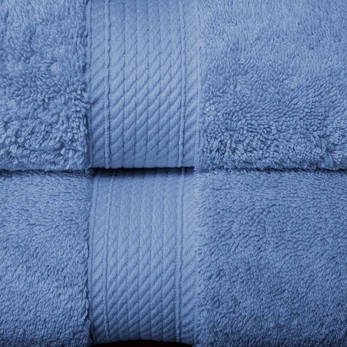 SUPERIOR Egyptian Cotton Pile 10 Piece Towel Set, Includes 2 Bath, 4 Hand - Image 4