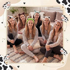 6-pack Animal Headbands Soft Coral Fleece Hair Band - Image 7