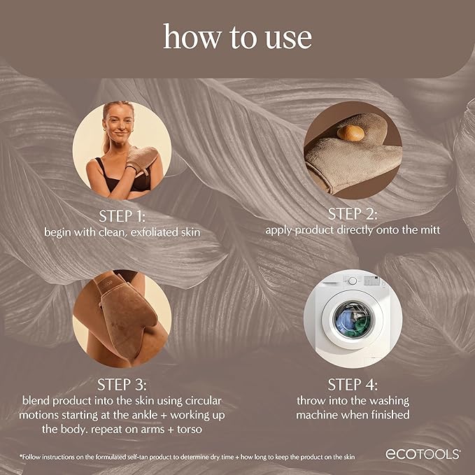 EcoTools Good Tan Full-Body Tanning Mitt, - Image 5
