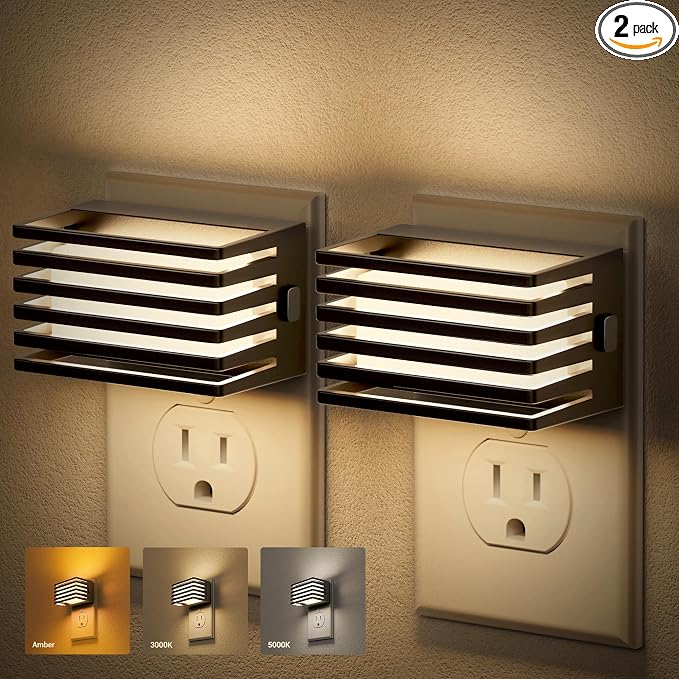 JandCase LED Night Light, Night Lights Plug into Wall by JandCase